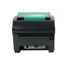 Настольный принтер этикеток Aztek GP-104LP, вид сзади